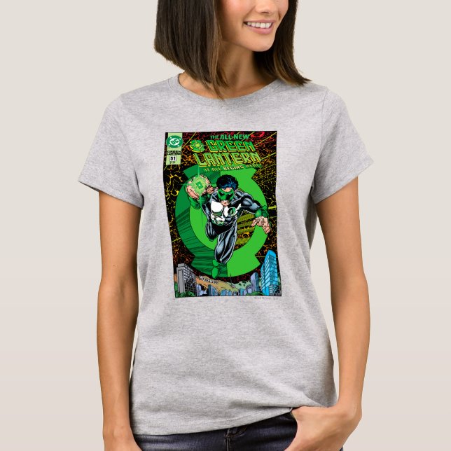 Grönt Lantern - allt börjar här T Shirt (Framsida)