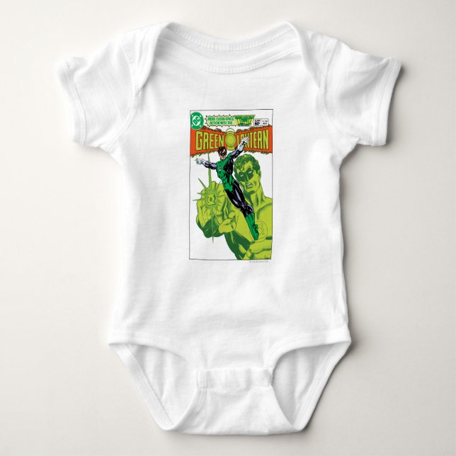 Grönt Lantern - Åtgärdens Tecknad täcker T-shirt (Framsida)