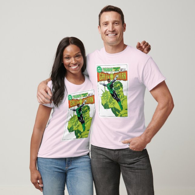 Grönt Lantern - Åtgärdens Tecknad täcker T-shirt (Unisex)