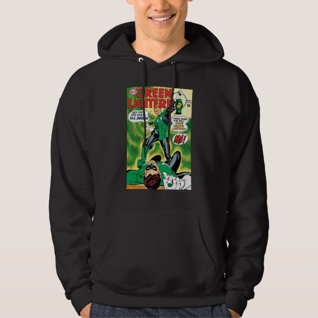 Grönt Lantern - Bort från Jordens Hal Jordan Hoodie (Framsida)
