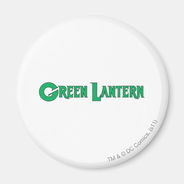 Grönt Lantern Brev 2 Magnet (Framsidan)