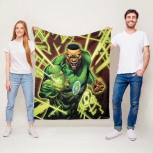 Grönt Lantern Corps #61 Tecknad Cover Krig av GL Fleecefilt