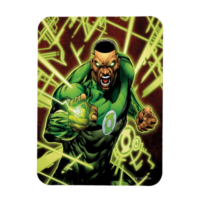 Grönt Lantern Corps #61 Tecknad Cover Krig av GL Magnet (Vertikal)