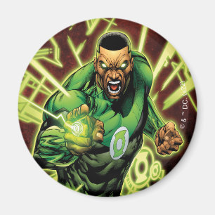 Grönt Lantern Corps #61 Tecknad Cover Krig av GL Magnet