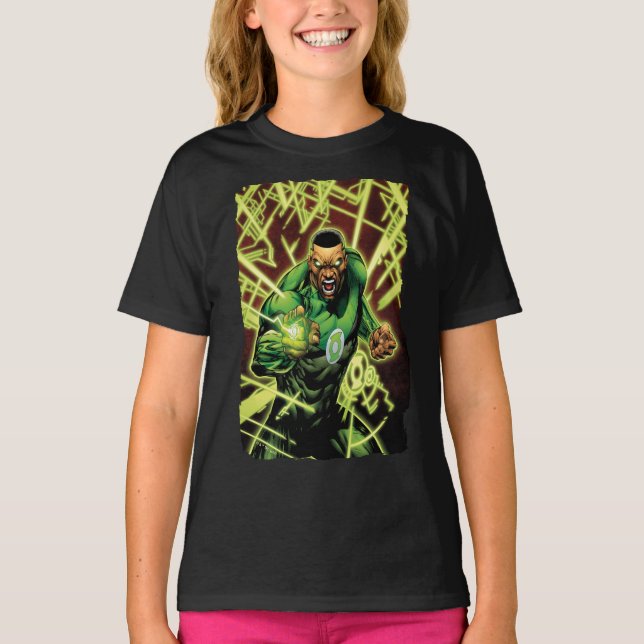 Grönt Lantern Corps #61 Tecknad Cover Krig av GL T Shirt (Framsida)