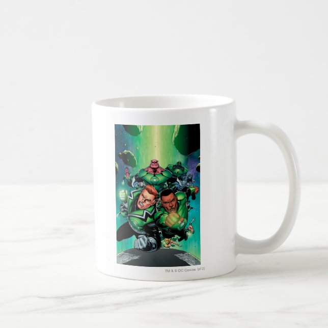 Grönt Lantern Corps Mugg (Höger)