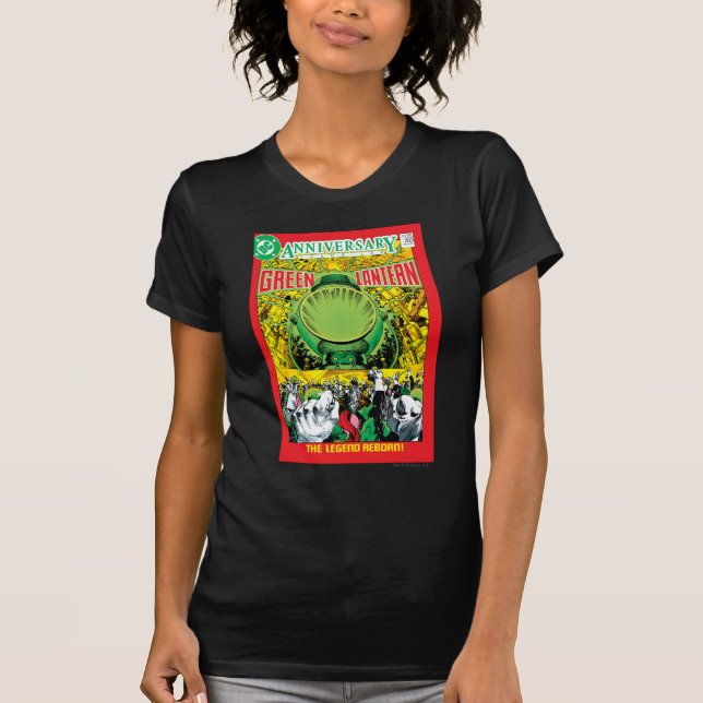 Grönt Lantern - den förklarande födseln Tee Shirt (Framsida)