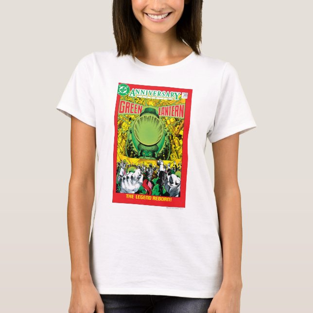 Grönt Lantern - den förklarande födseln Tee Shirt (Framsida)