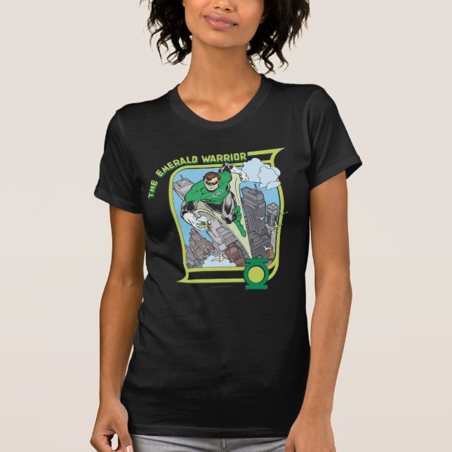 Grönt Lantern - Emerald Warrior T-shirt (Framsida)
