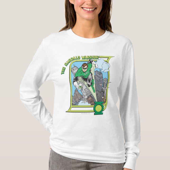 Grönt Lantern - Emerald Warrior Tee (Framsida)