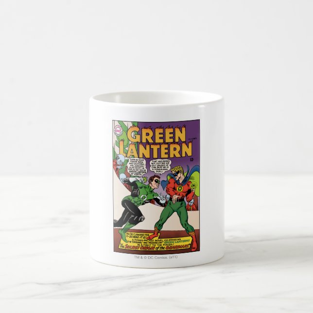 Grönt Lantern i ring Kaffemugg (Center)