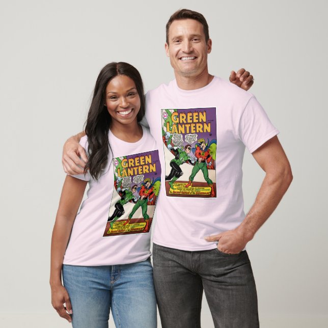 Grönt Lantern i ring T Shirt (Unisex)