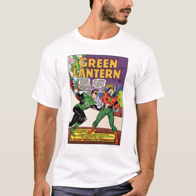 Grönt Lantern i ring Tee (Framsida)