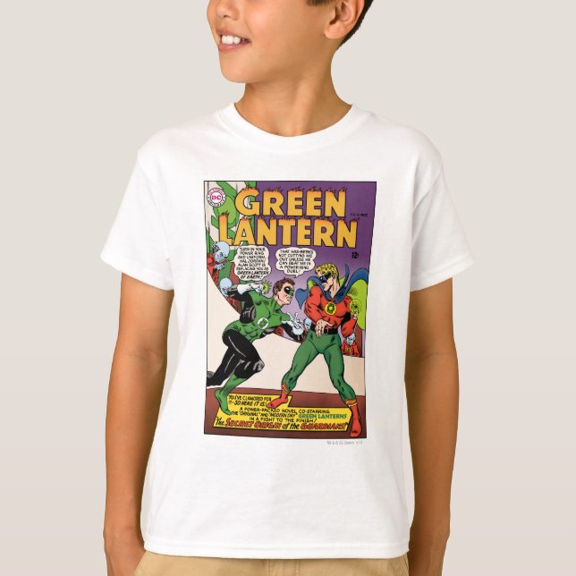 Grönt Lantern i ring Tee (Framsida)