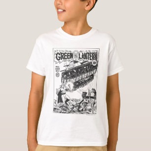 Grönt Lantern i skyttegravarna, Svartvitt Tee Shirt