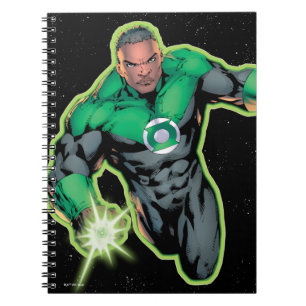 Grönt Lantern John Stewart Anteckningsbok