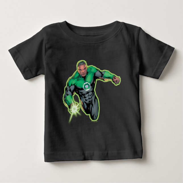 Grönt Lantern John Stewart T Shirt (Framsida)