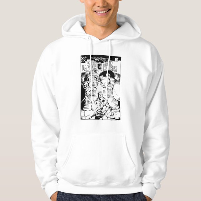 Grönt Lantern kontra Grönt Lantern, Black and Whit Sweatshirt (Framsida)