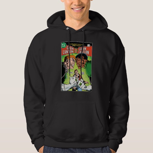 Grönt Lantern kontra Grönt Lantern Sweatshirt Med Luva (Framsida)