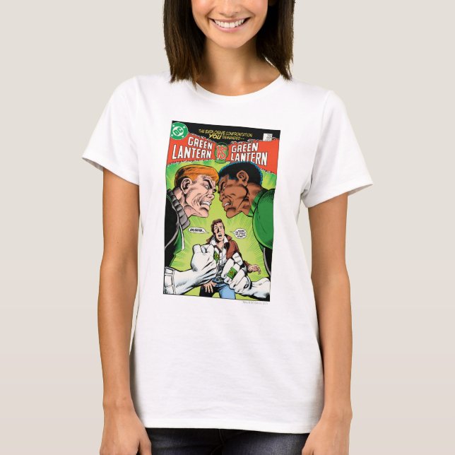 Grönt Lantern kontra Grönt Lantern T Shirt (Framsida)