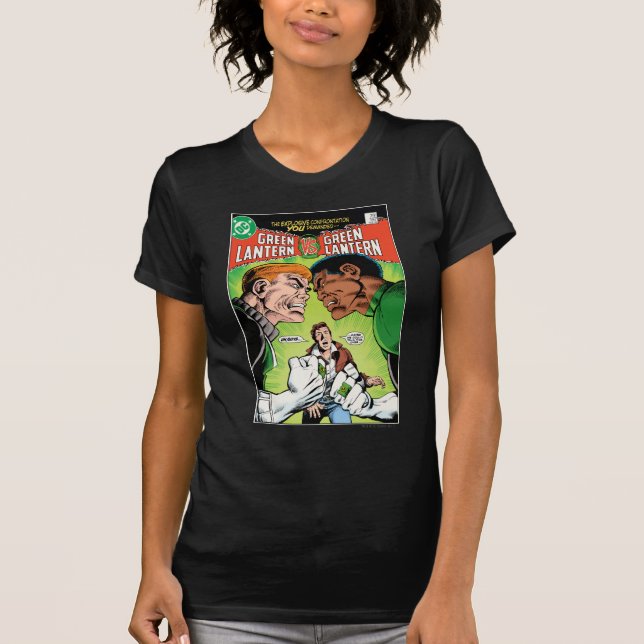 Grönt Lantern kontra Grönt Lantern T-shirt (Framsida)