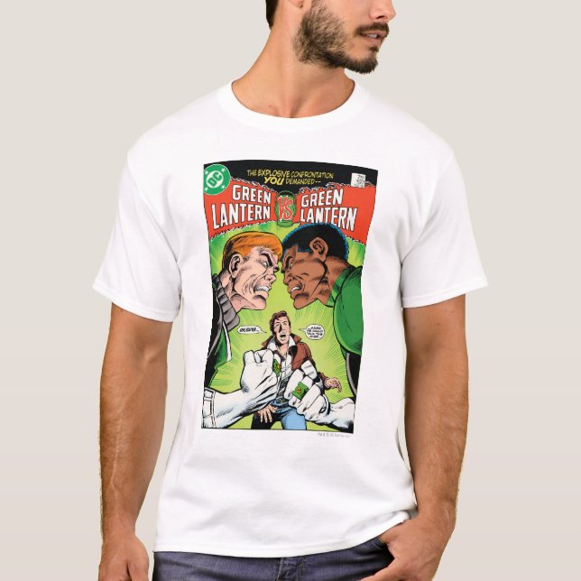 Grönt Lantern kontra Grönt Lantern T-shirt (Framsida)