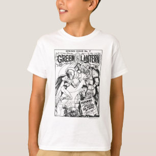 Grönt Lantern kontra guiden Odds, Black and Whi T Shirt