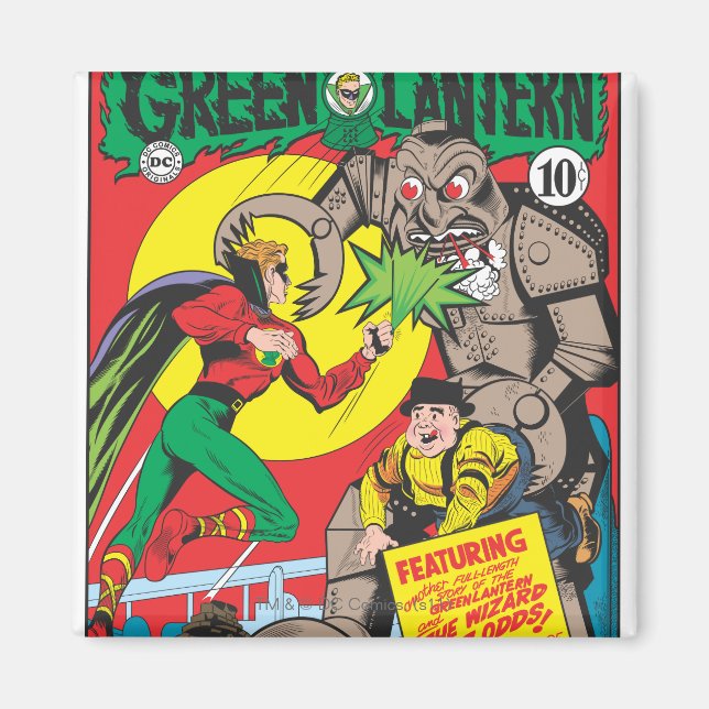 Grönt Lantern kontra ODS-guiden Magnet (Framsidan)