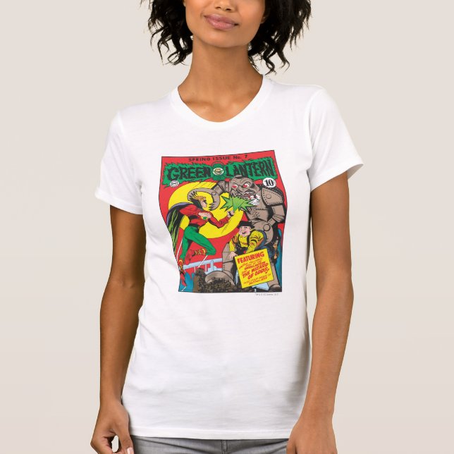 Grönt Lantern kontra ODS-guiden Tee Shirt (Framsida)