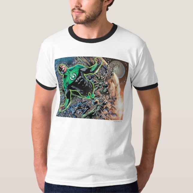 Grönt Lantern och Måne Tee (Framsida)
