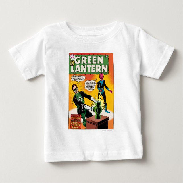 Grönt Lantern och Sinestro Cover Tee Shirt (Framsida)