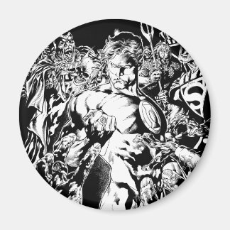 Grönt Lantern, omgiven Magnet