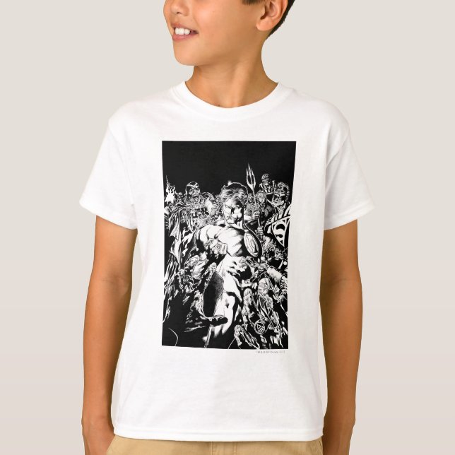 Grönt Lantern, omgiven Tee (Framsida)