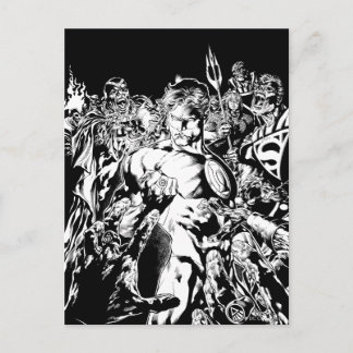 Grönt Lantern, omgiven Vykort