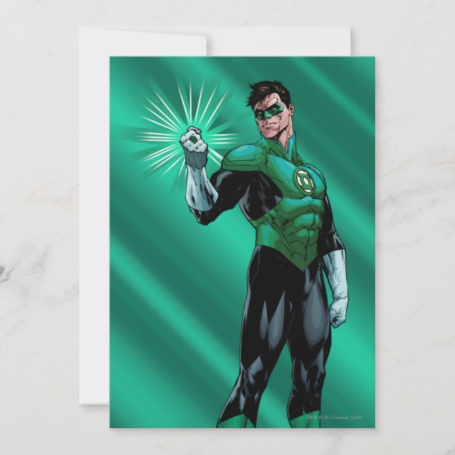 Grönt Lantern & Ring (Framsida)