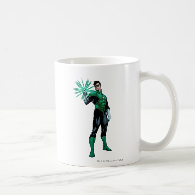 Grönt Lantern & Ring Mugg (Höger)