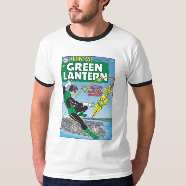 Grönt Lantern - Runaway Missile T-shirt (Framsida)