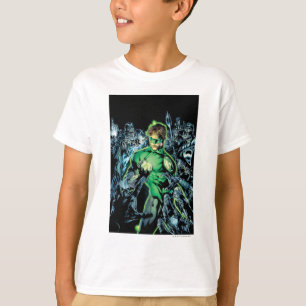 Grönt Lantern Surround - Färg T-shirt
