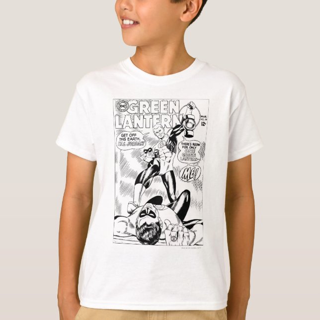 Grönt Lantern - ta dig ur det här Earch Hal Jordan Tee (Framsida)