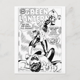Grönt Lantern - ta dig ur det här Earch Hal Jordan Vykort