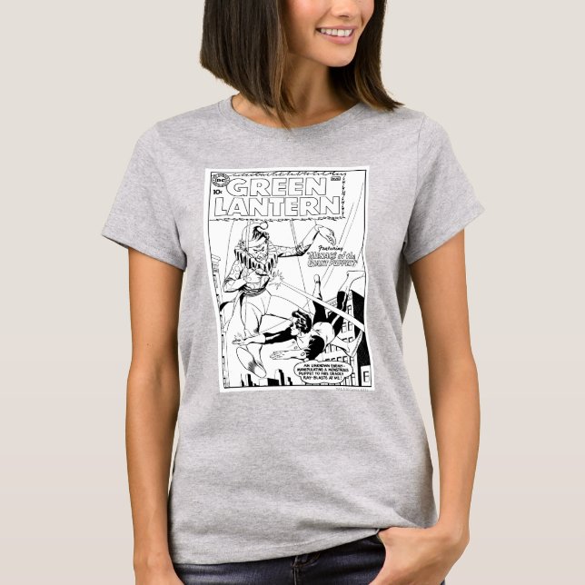 Grönt Lantern vs Clown, Black and White Tröja (Framsida)