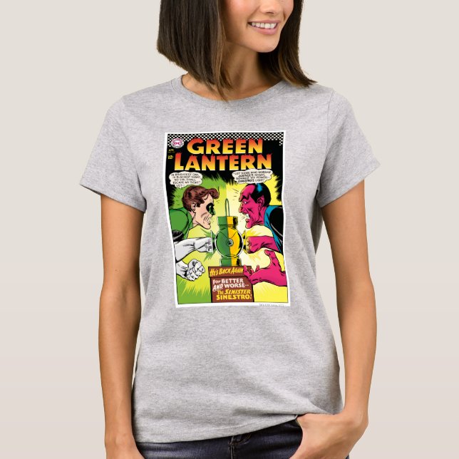 Grönt Lantern vs Sinestro T-shirt (Framsida)