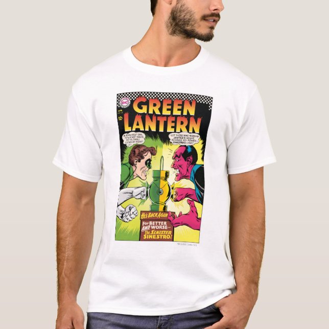 Grönt Lantern vs Sinestro Tee Shirt (Framsida)