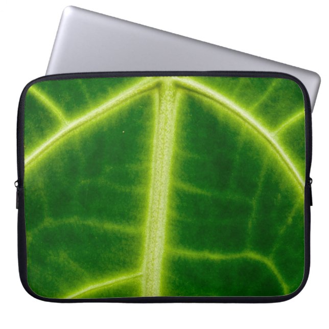 Grönt Laptop Fodral (Framsidan)