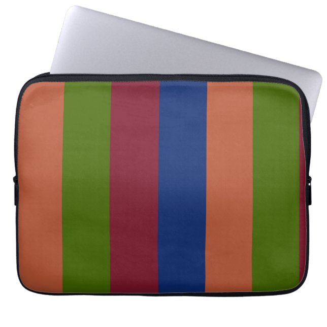 Grönt Laptop sleeve (Framsidan)