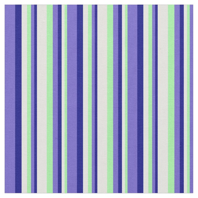 Grönt, lätt cyan, blått och snett Mönster Tyg (Närbild)