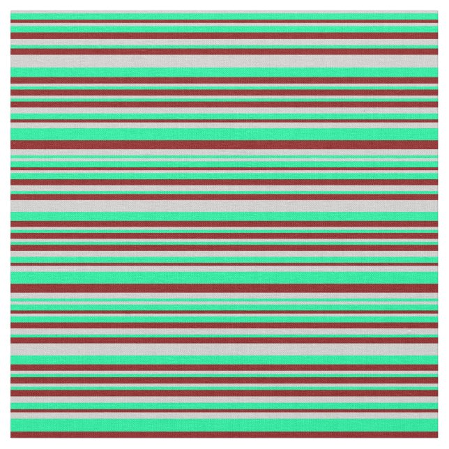 Grönt, lätt Grått och Linjer från Maron Tyg (Närbild)