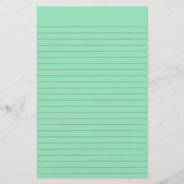 Grönt Led Stationery Brevpapper (Framsida)