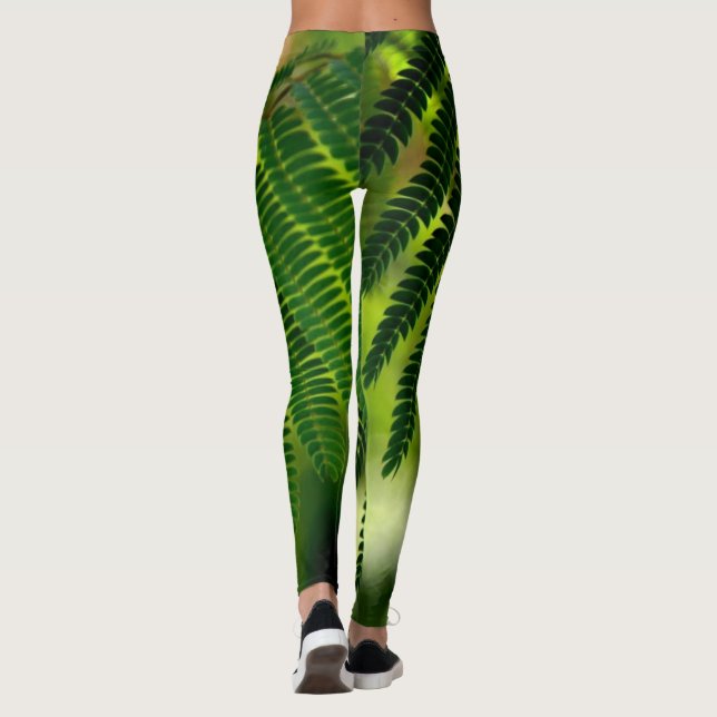 Grönt Leggings (Baksida)
