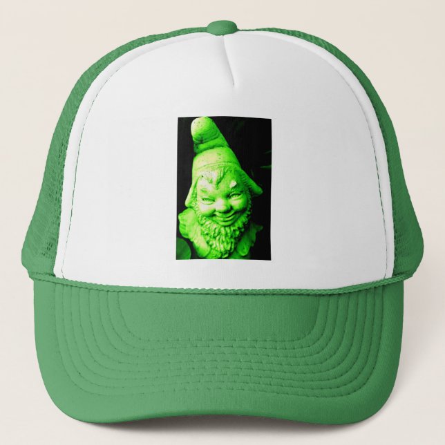 grönt leprechaun hat truckerkeps (Framsida)
